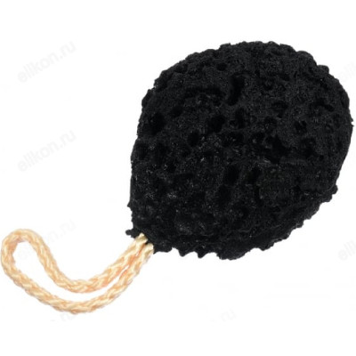 Губка с углём Банные штучки, бамбук, 10х8х4,5 см