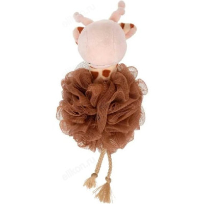 Мочалка Жирафик Банные штучки, 17х12 см-1