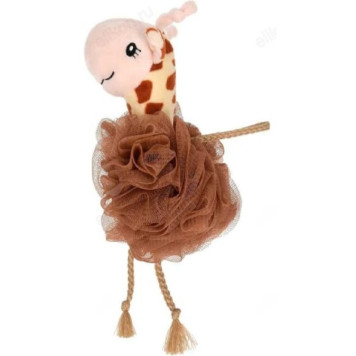 Мочалка Жирафик Банные штучки, 17х12 см-2