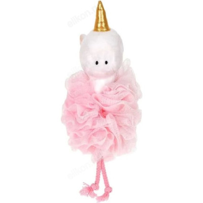 Мочалка Единорожка Банные штучки, 17х12 см-1