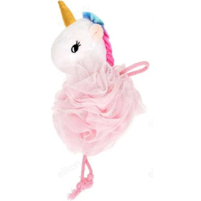 Мочалка Единорожка Банные штучки, 17х12 см-2