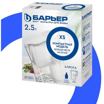 Фильтр очистки воды ' Аляска' белый БАРЬЕР Alyaskawhite-1