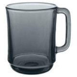 Кружка стекло 310мл BASILICO/LAVA GREY