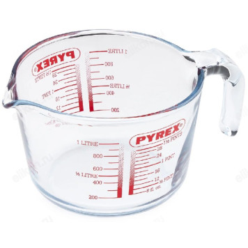 Стакан мерный BEKKER BK-8830 1л стекло