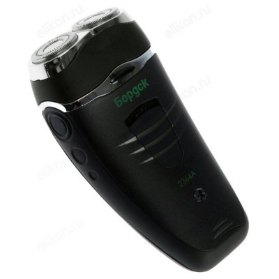 Бритва роторная Бердск 2364 А, аккумуляторная, 2 Вт-2