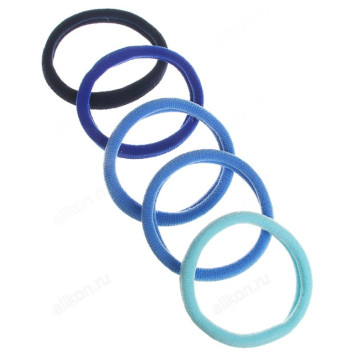 Набор резинок для волос BERIOTTI 5шт, полиэстер, 5см-1