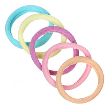 Набор резинок для волос BERIOTTI 5шт, полиэстер, 5см