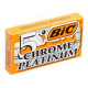 Лезвия двусторонние BIC Chrome Platinum K5 946-016