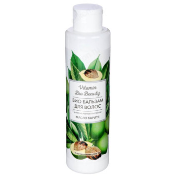 Бальзам для волос Vitamin Bio Beauty, масло карите, 250 мл-3