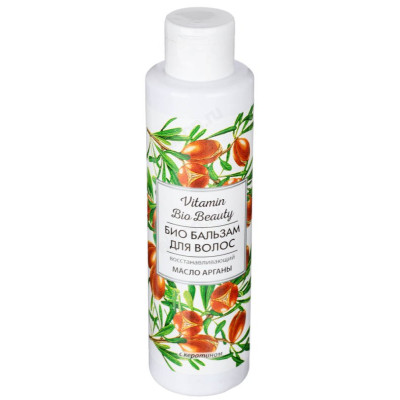 Бальзам для волос Vitamin Bio Beauty, масло арганы, 250 мл-3