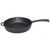 Сковорода-гриль чугунная 1124БИОЛ d24см литая ручка