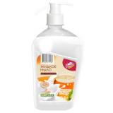 Жидкое мыло для рук Бирюса молоко и мед 500мл