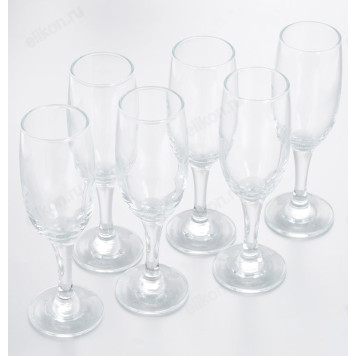 Набор бокалов BISTRO 6шт 190мл 44419В шампанское