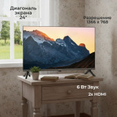 Телевизор 24" BLACKTON BT 24F34B Black-Grey