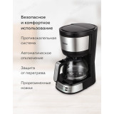 Капельная кофеварка Blackton Bt CM1115 Черный- Стальной