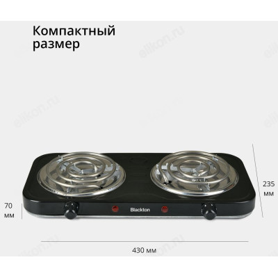 Плита электрическая Blackton Bt HP206B Черный