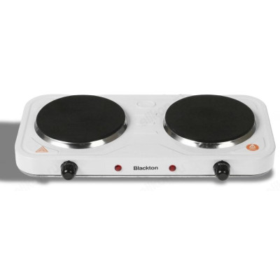 Плита BLACKTON Bt HP217W 1000Вт 2-конф чугун белый.-1