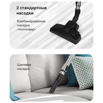 Пылесос Blackton Bt VC1604C Черный-Зеленый-1