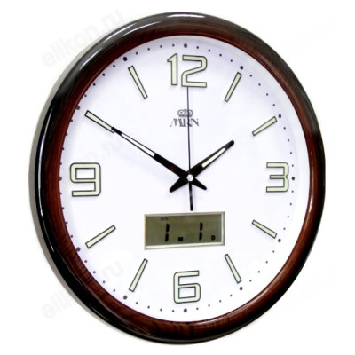 Часы настенные 2856 BN ЖК