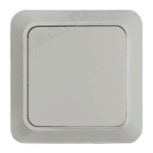 Выключатель одноклавишный BOLLETO белый накладной 7021 IN HOME