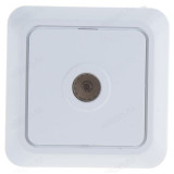 Розетка телевизионная BOLLETO 7027 IN HOME, белая накладная