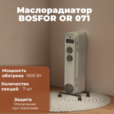 Маслорадиатор BOSFOR OR 071