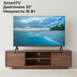 Телевизор 32" SmartTV BQ 32FS02B Black