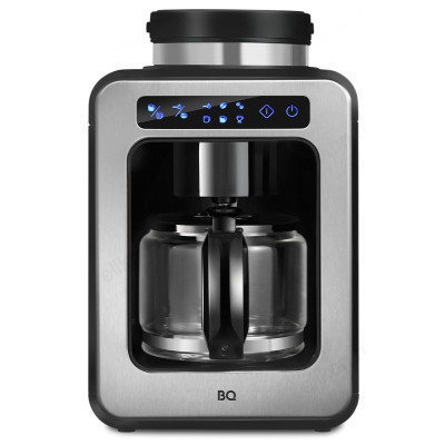 Капельная кофеварка со встроенной кофемолкой BQ CM7000 Стальной-Черный
