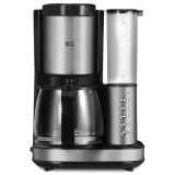 Капельная кофеварка со встроенной кофемолкой BQ CM7002 Стальной-Черный