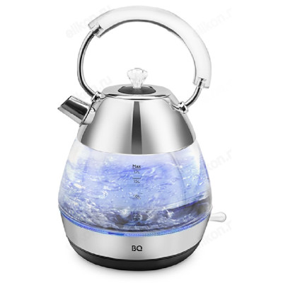 Чайник стеклянный BQ-KT1737G 1,8л сталь-1