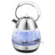 Чайник стеклянный BQ-KT1737G 1,8л сталь