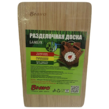 Доска разделочная BRAVO бамбук 24*14
