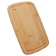 Доска разделочная с желобком BRAVO бамбук 25*15*1