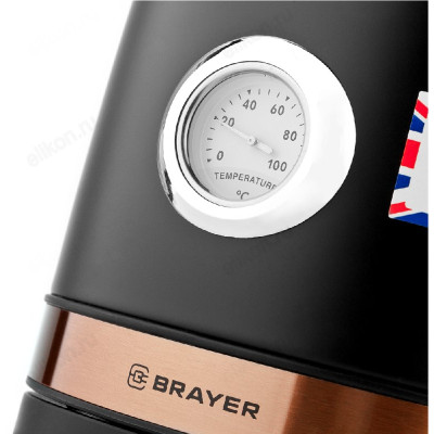 Чайник металлический BRAYER BR-1005BK 1,7л-6