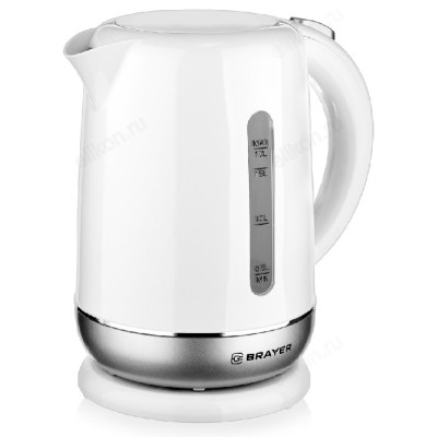 Чайник электрический Brayer BR-1011, белый, 1.7 л-8