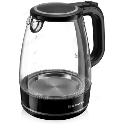 Чайник стеклянный BRAYER BR-1030 1,7л-1
