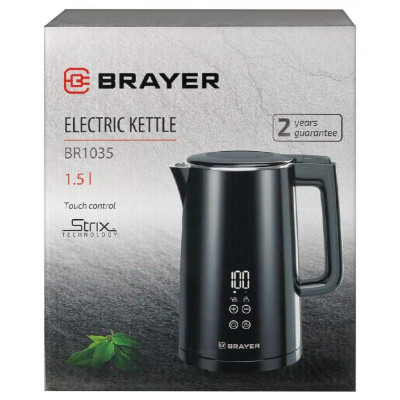Чайник металлический BRAYER BR-1035BR 1,5л-10