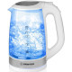Чайник стеклянный BRAYER BR-1040WH 2л