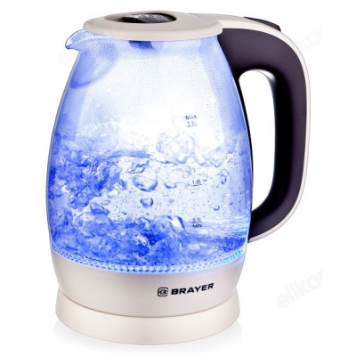 Чайник стеклянный BRAYER BR-1045BN-1