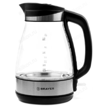 Чайник стеклянный BRAYER BR-1048 1,7л-1