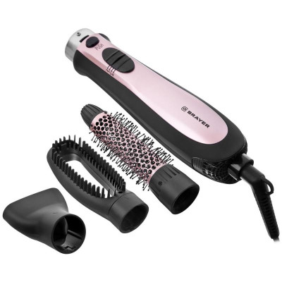 Фен-расческа Brayer BR3130GD, черный/золотистый, 800 Вт-3