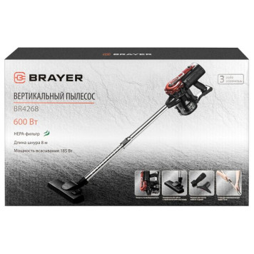 Пылесос вертикальный BRAYER BR4268-12