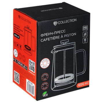 Френч-пресс BY COLLECTION 600мл 850-202-4