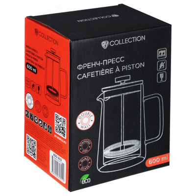 Френч-пресс BY COLLECTION 600мл 850-202-4
