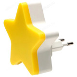 Ночник CADENA Звезда 4LED желтый 40Z