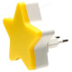 Ночник CADENA Звезда 4LED желтый 40Z