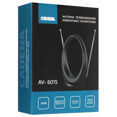 Антенна комнатная CADENA AV-6015 с усилителем активная-2