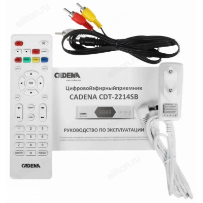 Антенный приемник DVB-T2 CADENA CDT-2214SB-5