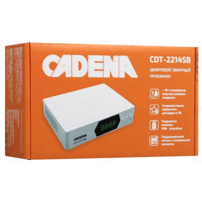 Антенный приемник DVB-T2 CADENA CDT-2214SB-6