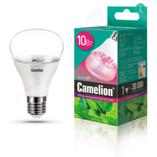 Лампа светодиодная LED E27 10W 220В Camelion PL BIO для растений